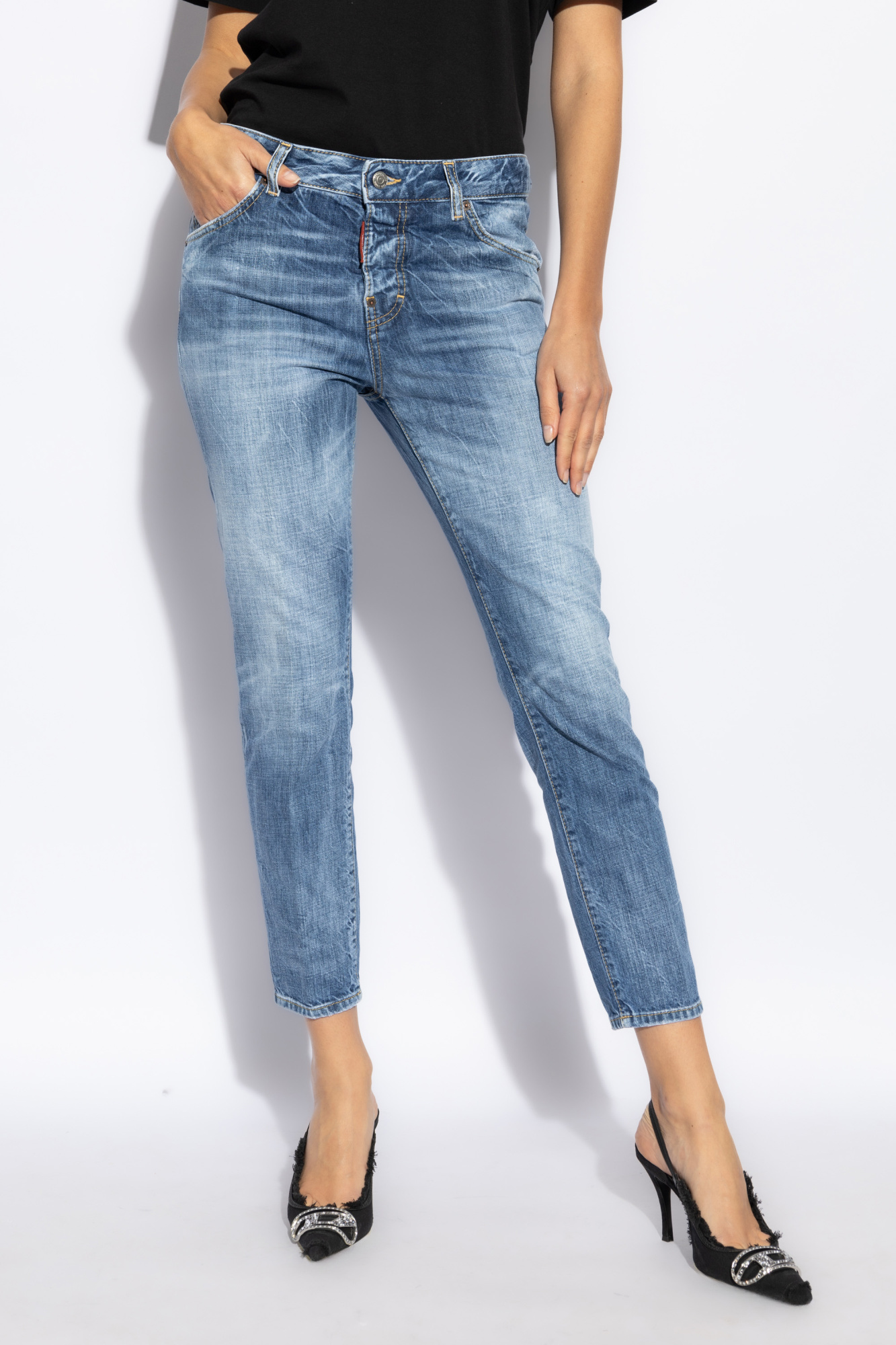 Blue 'Cool Girl' Jeans Dsquared2 - Vitkac Canada